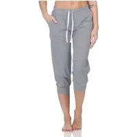 Normann Relaxanzug Damen Schlafanzug Pyjama Capri-Hose 3/4-lang - perfekt zu kombinieren