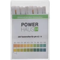 Keksdose POWERHAUS24 Urin & Speichel pH Teststreifen, Messb, Metal