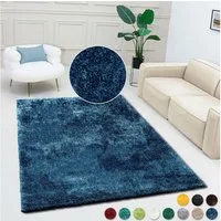 Bruno Banani Teppich Dana Teppich, besonders weich und kuschelig, Kundenliebling, rechteckig, Höhe: 30 mm, uni, Mikrofaser Teppiche, Wohnzimmer, Schlafzimmer, Esszimmer