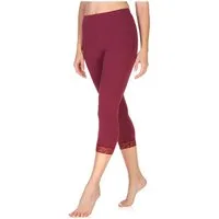 Merry Style Leggings Damen 3/4 Capri Hose MS10-290 (1-tlg) elastischer Bund