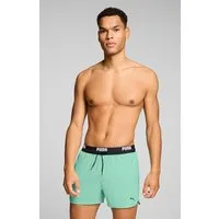 PUMA Badeshorts PUMA SWIM MEN TRACK SHORT SHORTS mit Gummizug und Bindekordel