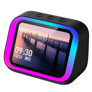 TF26pro Smart AI Speaker Wireless bluetooth Speakers RGB Lights 4.0-inch Screen LED Display 57mm Speaker Hands-free Call