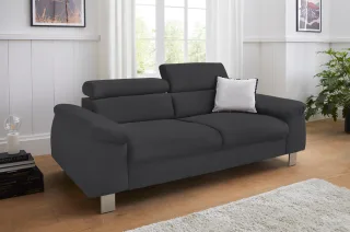 COTTA 3-Sitzer "Komaris, B: 193 cm" mit Kopfteilverstellung