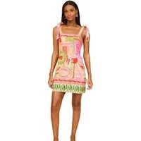 LIPSY Trägerkleid Lipsy Mini-Trägerkleid mit Bindedetail (1-tlg)