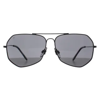 Prive Revaux Pilotenbrille Unisex Schwarz Grau Cuervo