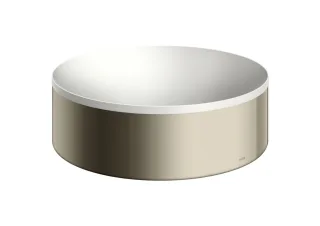 Hansgrohe Aufsatzwaschtisch AXOR Suite Basins&Bathtubs 300mm o.Hl.u.Ül weiss/polished nickel, 420008 42000830