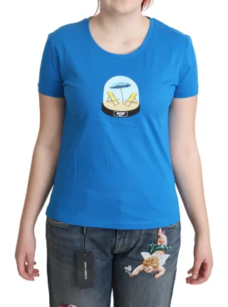 Strand-Szene Grafik T-Shirt