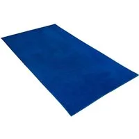 Vossen Strandtuch Beach Club, Frotteevelours (1-St), Badetuch, Uni Farben, mit Schriftzug