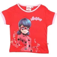 Miraculous - Ladybug Print-Shirt Ladybug Miraculous T-Shirt Mädchen 3 4 5 6 8 Jahre