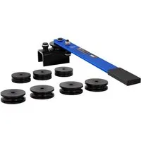 MSW Rohrbieger Rohrbiegegerät Ø 6 8 10 12 14 15 16 18 mm manuell 180° Stahl