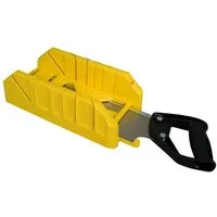 STANLEY Handsäge Gehrungslade PVC 350mm, m. Rueckensaege 1-19-800