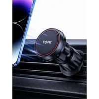 RUHE Handy-Halterung MagSafe Handyhalterung Auto KFZ Magnetische Autohalterung flexibel, (bis 8 Zoll, Packung, 1-tlg., Auto Zubehör, Auto Handyhalterung Lüftung magnetisch für iPhone MagSafe Hülle)