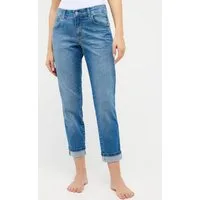 ANGELS Regular-fit-Jeans DARLEEN CROP TU RIBBON