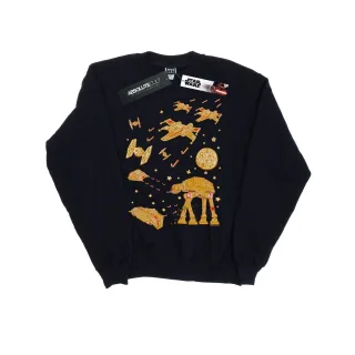 Star Wars - "Gingerbread Battle" Sweatshirt für Herren (Marineblau)
