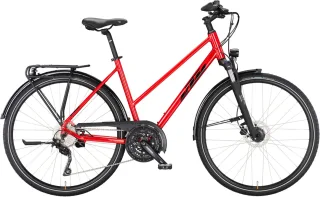 Fahrrad  - KTM Veneto Light Disc Unisex rot 30G   | Tr  - 51 cm
