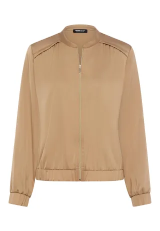 FRANK WALDER - Blousonjacke NOS mit elastischem Saum affogato - Gr. - 40