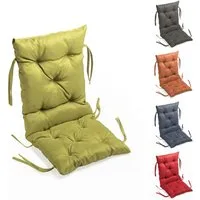 sunnypillow Bankauflage Bankauflage Stuhlkissen viele Farben und Größen zur Auswahl, 50x50x50cm grün