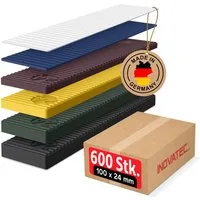 Inovatec Unterlegplatte Kunststoff Verglasungsklötze 100 x 24, 600-St.