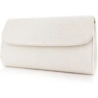 White Lady Clutch Tanja Glitter Clutch