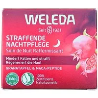 WELEDA Nachtcreme Straffende Nachtpflege Granatapfel & Maca-Peptide, Mindert Falten und strafft - Regeneriert die Haut