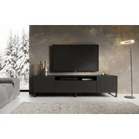 MOEBLO TV-Board VIRENO (TV-Schrank – modern, stehend oder hängend, mit geräumigen Fächern & stilvollen Fronten, 200 cm, verschiedene Farben), (BxHxT): 200 x 53 x 41 cm