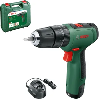 Bosch Akku-Zweigang-Schlagbohrschrauber EasyImpact 1200 mit 1x Akkupack, Ladegerät - 06039D3104