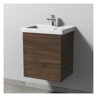 Sanipa 3way Waschtischunterbau zu Villeroy & Boch Subway 3.0 Waschtisch mit 1 Tür, Eiche-Arizona SM84480
