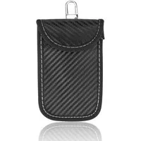ECENCE Schlüsseltasche 1x Autoschlüssel Tasche Strahlenschutz-Tasche