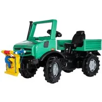rolly toys® Tretfahrzeug rollyUnimog Forst, inkl. Seilwinde