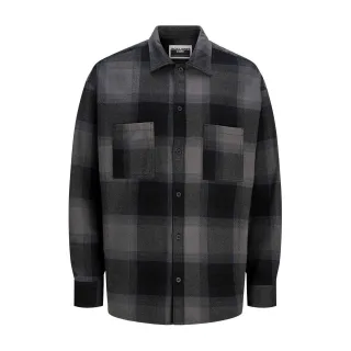 Jack And Jones - "Darren" Hemd für Herren, Regulär, Langärmlig (Schwarz)