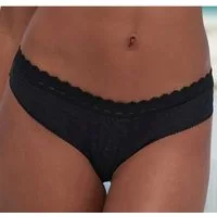 Vivance Jazz-Pants-Slip aus Spitze mit Leo-Optik