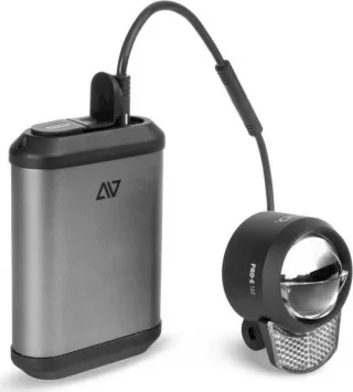 Acid Frontlicht PRO-E 150 Lux PowerBank black, space grey'n'black