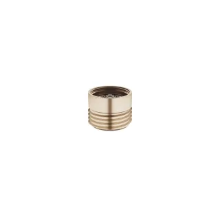 Dornbracht Adapter für Brauseabgang SERIENNEUTRAL 12202979 3/8" x 1/2" Champagne gebürstet (22kt Gol 12202979-46