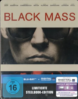 Black Mass limited Steelbook [Blu-ray]