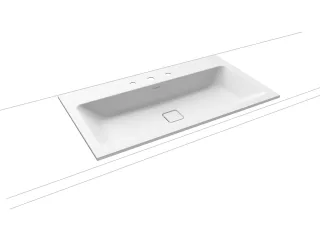 Kaldewei Einbauwaschtisch Cono, Modell 3081 ohne Überlauf 900x500, 901706003711 901706003711