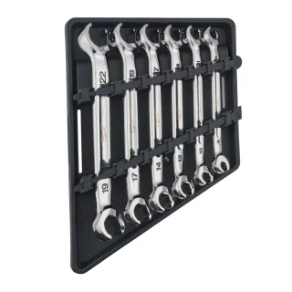 Milwaukee Offener Doppel-Ringschlüssel Set 6-teilig - 4932480636