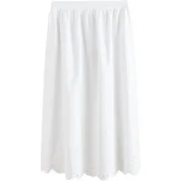 LAURA ASHLEY Maxirock Laura Ashley Co-ord-Rock mit Lochstickerei (1-tlg)