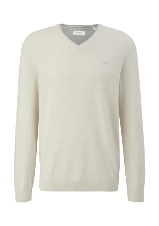 s.Oliver - Strickpullover creme - Gr. - M