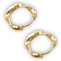 SHELAGO Paar Creolen Bestseller Schmuck, Kleine Ohrringe in Silber, Gold oder Roségold (1 Paar Ohrringe, inkl. Geschenkverpackung), hochwertiger Edelstahl