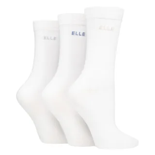 3er-Pack Damen Einfarbige Baumwollsocken - Weicher Atmungsaktiver Alltagstragekomfort