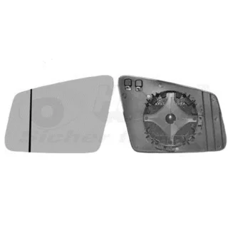 Van Wezel Au?enspiegelglas links Mercedes C E S Klasse CLS