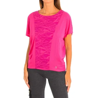 Damen Kurzarm-Rundhals-Sport-T-Shirt Z1T00685