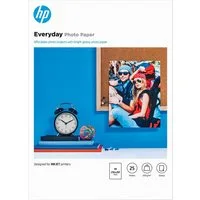 HP Fotopapier Everyday glänzend - 25 Blatt/A4/210 x 297