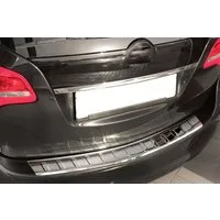 RECAMBO Ladekantenschutz für OPEL MERIVA B, 2010-2017 Stoßstangenschutz, V2A rostfrei, Exklusive Optik, praktischer Schutz & perfekte Passform