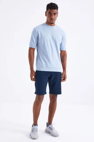 Herren Trikot Shorts mit Kordelzugbund