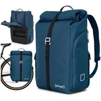 otinga Fahrradtasche Flip V3 Fahrradtasche Rucksack Wasserdicht Gepäckträgerhalterung, 34L Gepäckträgertasche mit Rucksack, Radtasche, in 3 Sekunden umgebaut
