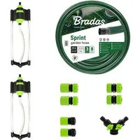 Stabilo Sanitär Gartenschlauch Gartenbewässerungsset 1/2" mit 50m Gartenschlauch und Anschlusszubehör