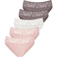 Vivance Jazz-Pants Slips (5er-Pack) aus elastischer Baumwoll-Qualität