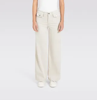 MAC - MAC JEANS - DREAM WIDE, Dream cotton beige - Gr. - 34/30