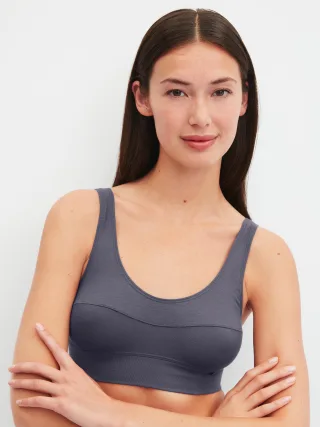 CALIDA - DAMEN Bustier graystone - Gr. - XS